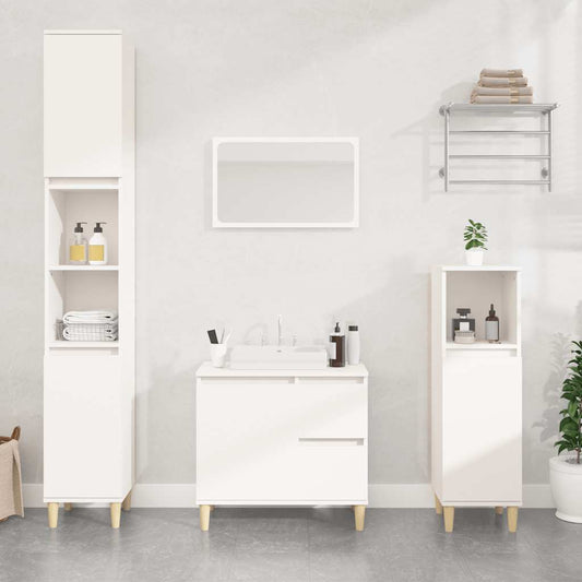 HKH Armário de Casa de Banho - 65x33x60cm - Branco