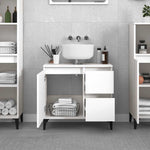 HKH Armário de Casa de Banho - 65x33x60cm - Branco