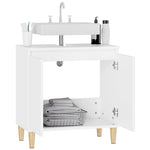 HKH Armário de Lavatório - 58x33x60 Cm - Branco
