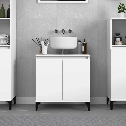 HKH Armário de Lavatório - 58x33x60 Cm - Branco