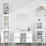HKH Mueble de lavabo - 80x33x60 Cm - Blanco