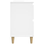 HKH Mueble de lavabo - 80x33x60 Cm - Blanco
