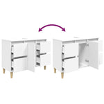 HKH Mueble de lavabo - 80x33x60 Cm - Blanco