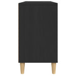 Mueble de baño HKH - 80x33x60 cm - Negro