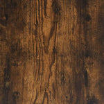HKH Escritorio Derivados Madera/hierro en Madera Roble Ahumado