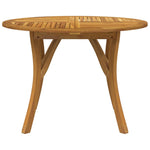 HKH Mesa de Jardim Ã˜ 110 Cm Madeira de Acácia Maciça - Marrom