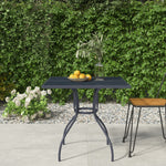 HKH Mesa de Jardim 80x80x72,5 Cm Malha de Aço - Antracite