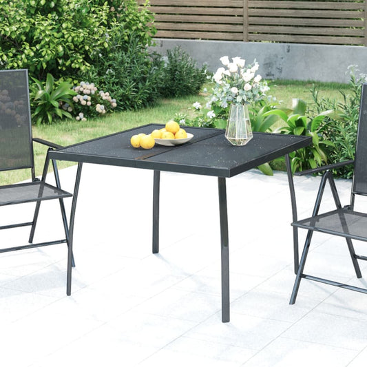 HKH Mesa de Jardim Malha de Aço - Antracite