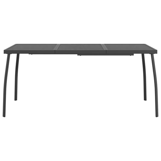 HKH Mesa de Jardim Malha de Aço - Antracite
