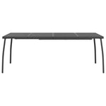 Mesa de jardín de malla de acero HKH - Antracita