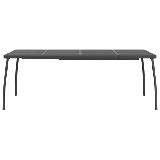 HKH Mesa de Jardim Malha de Aço - Antracite