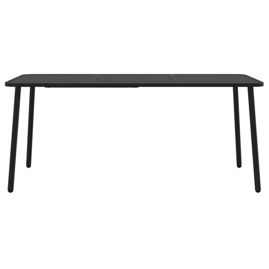 HKH Mesa de Jardim Aço - Antracite