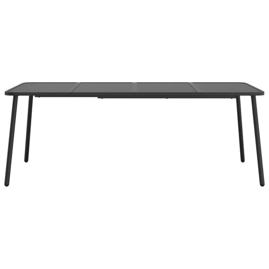 HKH Mesa de Jardim Aço - Antracite
