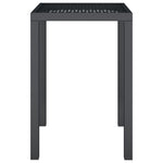 Mesa de Jardín HKH Acero - Antracita