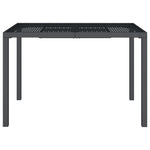 HKH Mesa de Jardim Aço - Antracite