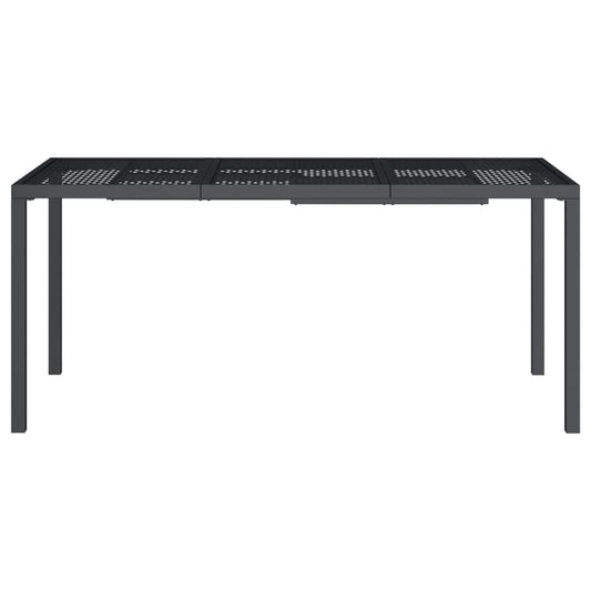 HKH Mesa de Jardim Aço - Antracite