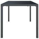 HKH Mesa de Jardim Aço - Antracite