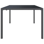 HKH Mesa de Jardim Aço - Antracite