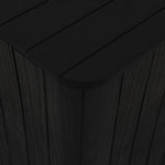 HKH Mesa de Jardim com Tampa Removível Polipropileno - Preto