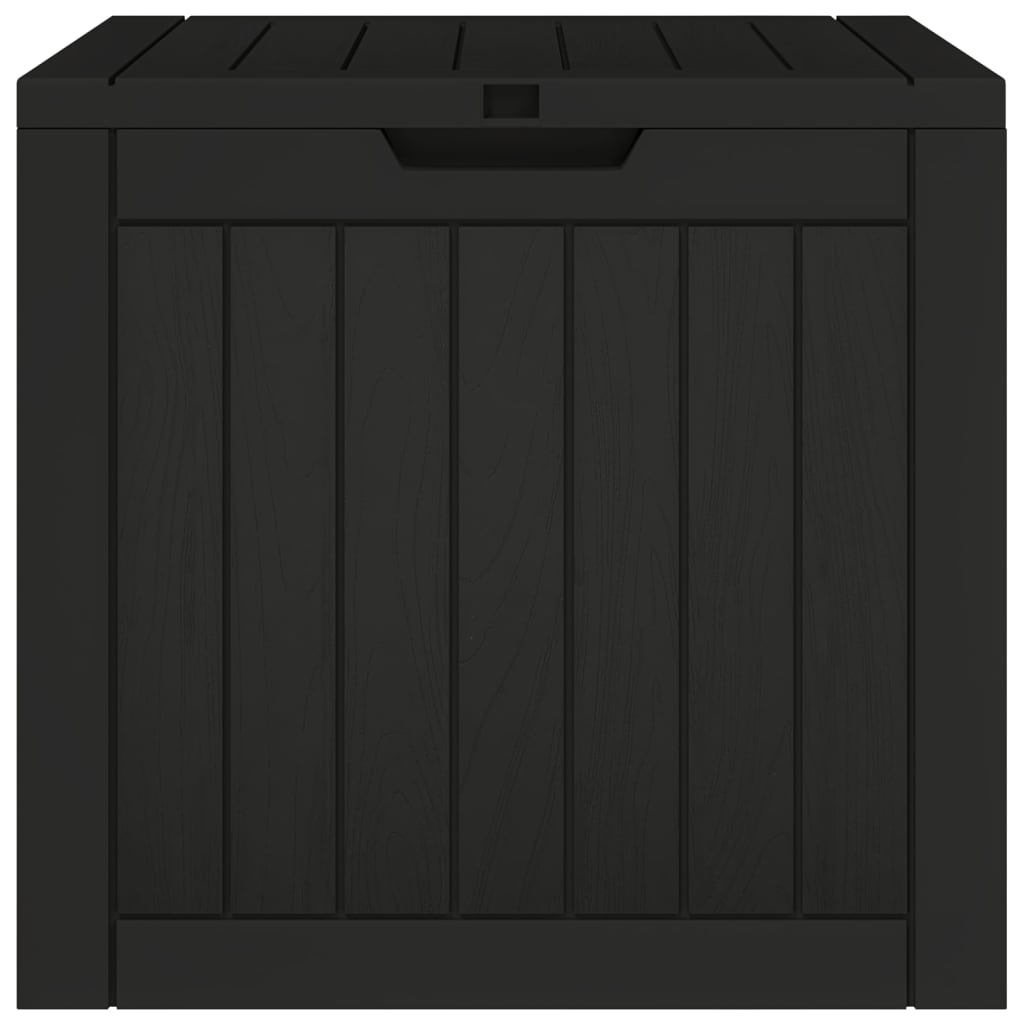 HKH Caixa De Arrumação P/ Jardim 55, Polipropileno - Preto