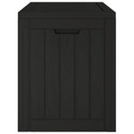 HKH Caixa De Arrumação P/ Jardim 55, Polipropileno - Preto