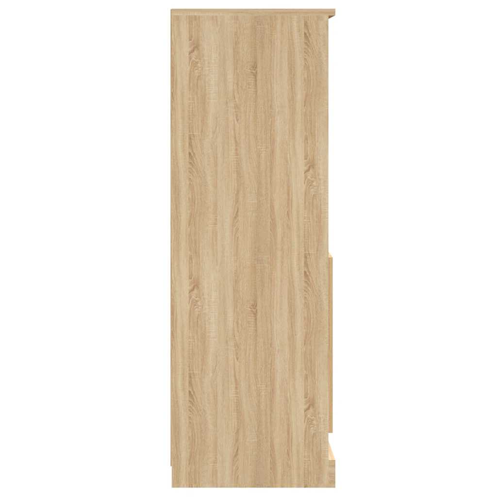 HKH Armário Alto em derivados de Madeira 60 X 35,5 X 103,5 Cm - Carvalho Sonoma