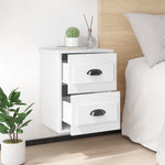 HKH Mesa de Cabeceira de Parede - Branco