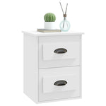 HKH Mesa de Cabeceira de Parede - Branco