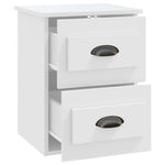 HKH Mesa de Cabeceira de Parede - Branco