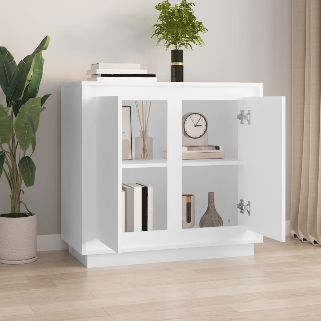 HKH Aparador Clásico en derivados de Madera 80 X 34 X 75 Cm - Blanco