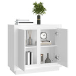 HKH Aparador Clásico en derivados de Madera 80 X 34 X 75 Cm - Blanco