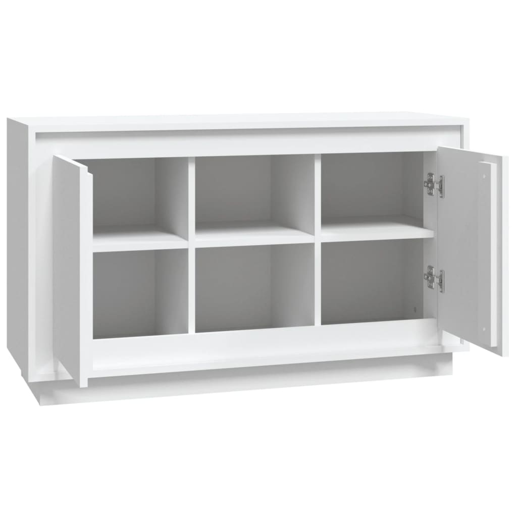 HKH Aparador Clássico em derivados de Madeira 102 X 35 X 60 Cm - Branco