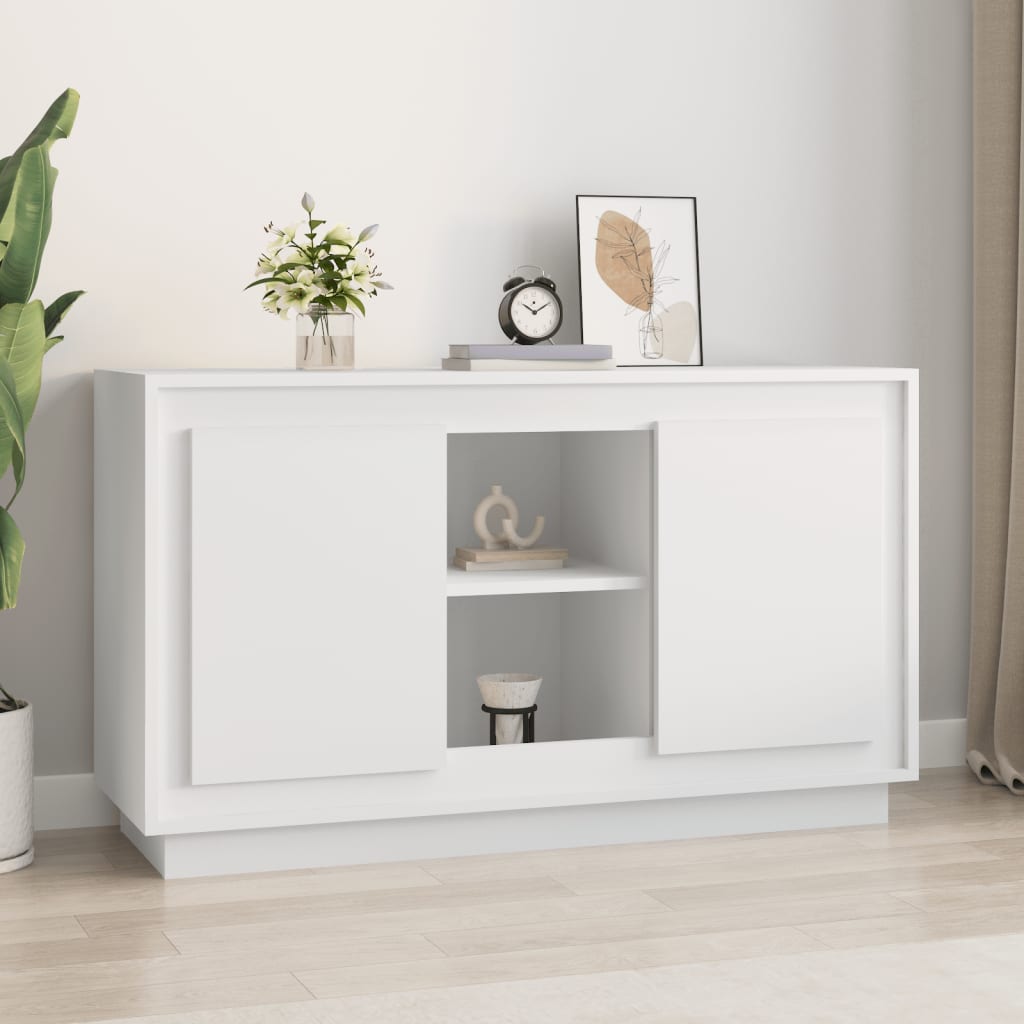 HKH Aparador Clásico en derivados de Madera 102 X 35 X 60 Cm - Blanco