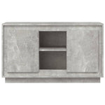 HKH Aparador Clássico em derivados de Madeira 102 X 35 X 60 Cm - Cinzento-Cimento