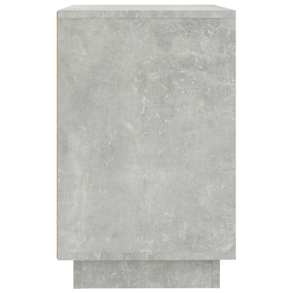 HKH Aparador Clássico em derivados de Madeira 102 X 35 X 60 Cm - Cinzento-Cimento