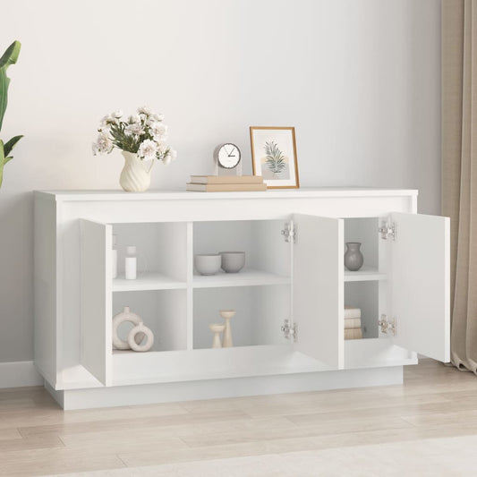 HKH Aparador Clássico em derivados de Madeira 102 X 35 X 55 Cm - Branco