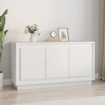 HKH Aparador Clássico em derivados de Madeira 102 X 35 X 55 Cm - Branco