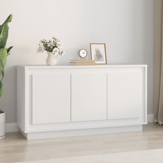 HKH Aparador Clássico em derivados de Madeira 102 X 35 X 55 Cm - Branco