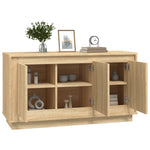 Aparador clásico HKH en derivados de madera 102 x 35 x 55 cm - Roble Sonoma
