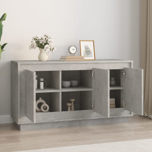 HKH Aparador Clásico en derivados de Madera 102 x 35 x 55 cm - Gris Cemento