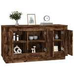 HKH Aparador Clásico en derivados de Madera 102 X 35 X 55 Cm - Roble Ahumado