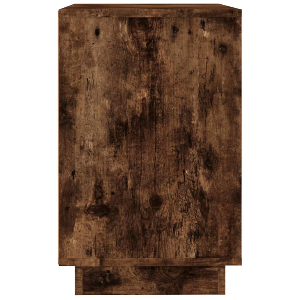 HKH Aparador Clásico en derivados de Madera 102 X 35 X 55 Cm - Roble Ahumado
