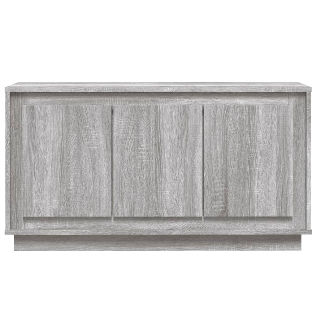 Aparador Clásico HKH de aglomerado de madera 102 x 35 x 55 cm - Gris Sonoma