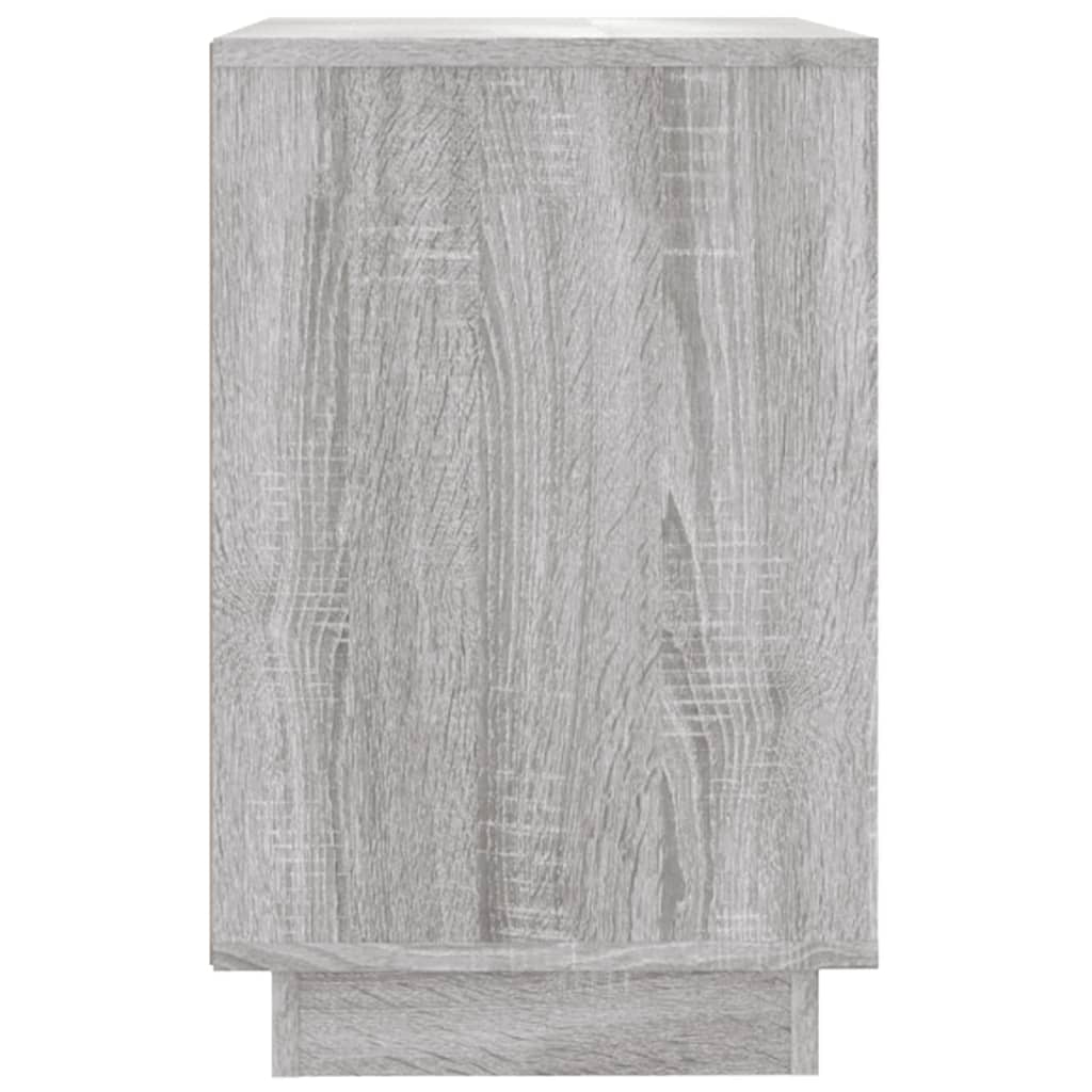 Aparador Clásico HKH de aglomerado de madera 102 x 35 x 55 cm - Gris Sonoma