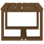HKH Mesa de Apoio P/ Jardim 40x38x28,5 Cm Pinho Maciço Castanho-mel - Marrom