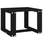 HKH Mesa de Apoio P/ Jardim 40x38x28,5 Cm Pinho Maciço - Preto