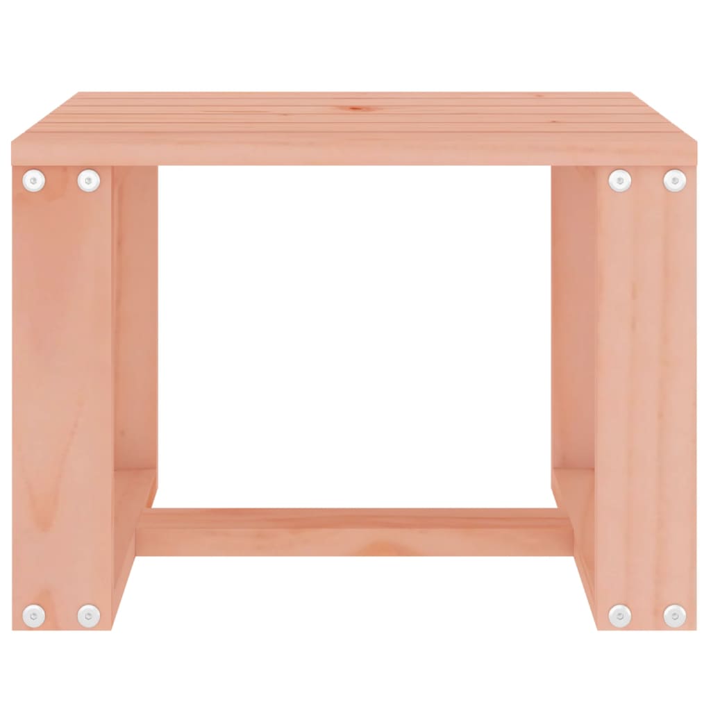 HKH Mesa de Apoyo P/ Jardín 40x38x28,5 Cm Madera Maciza de Douglas - Marrón
