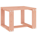 HKH Mesa de Apoio P/ Jardim 40x38x28,5 Cm Madeira de Douglas Maciça - Marrom