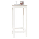 HKH Mesa de Bar em Pinho Maciço - Branco