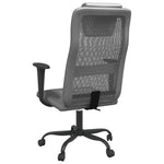 HKH Silla de Oficina de Malla/Piel Sintética Ajustable - Gris